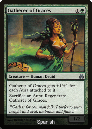 Gatherer of Graces [Spanish]