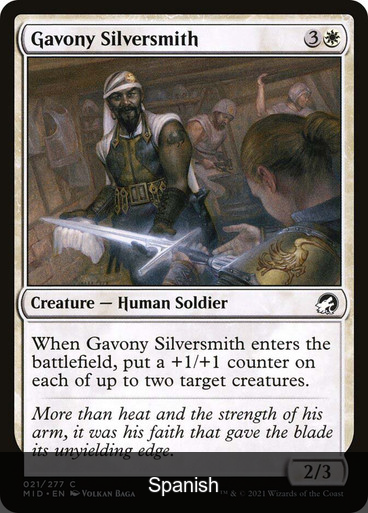Gavony Silversmith [Spanish]