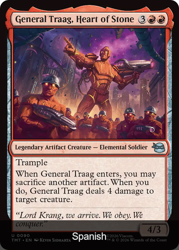 General Traag, Heart of Stone [Spanish]