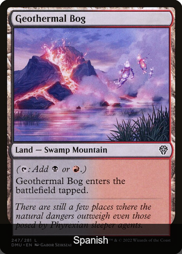 Geothermal Bog [Spanish]