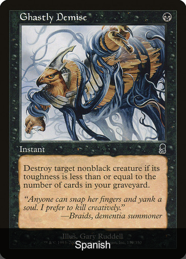 Ghastly Demise [Spanish]
