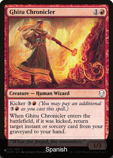 Ghitu Chronicler [Spanish]