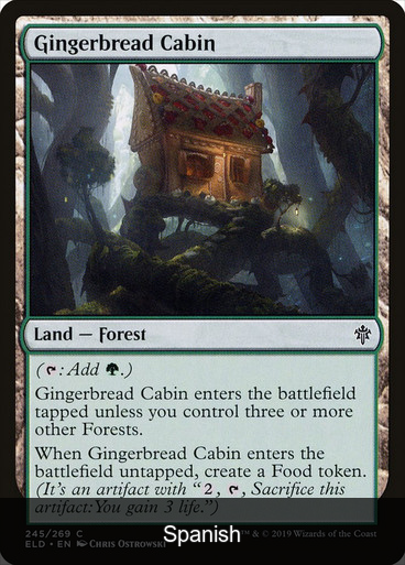 Gingerbread Cabin [Spanish]