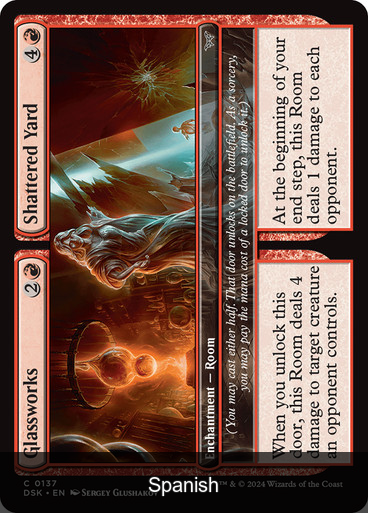 Glassworks // Shattered Yard [Spanish]