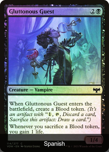 Gluttonous Guest Foil [Spanish]