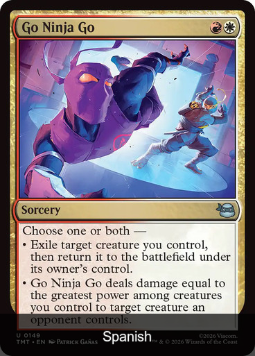 Go Ninja Go [Spanish]