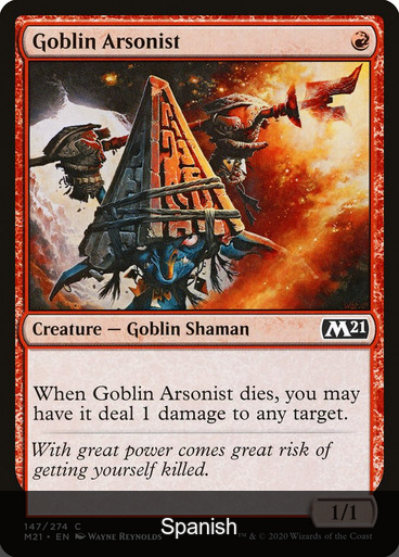 Goblin Arsonist [Spanish]