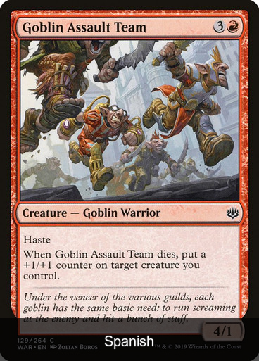 Goblin Assault Team [Spanish]