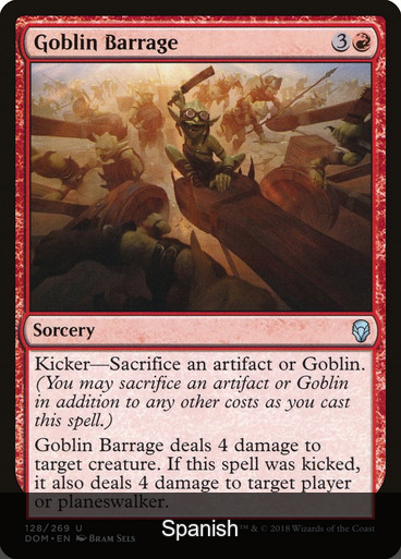 Goblin Barrage [Spanish]