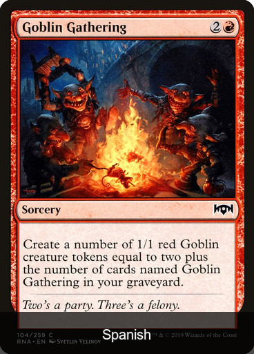 Goblin Gathering [Spanish]
