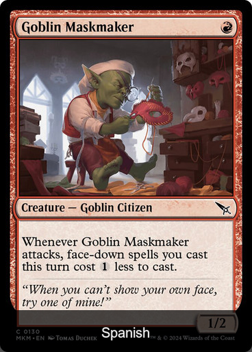 Goblin Maskmaker [Spanish]