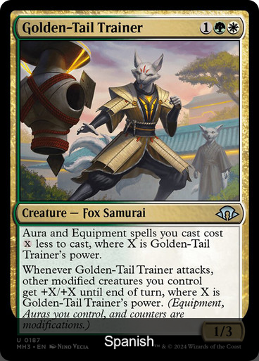 Golden-Tail Trainer [Spanish]
