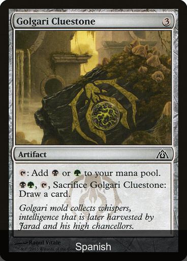 Golgari Cluestone [Spanish]