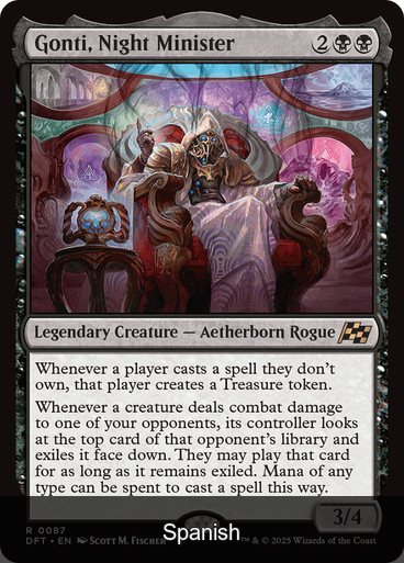 Gonti, Night Minister [Spanish]