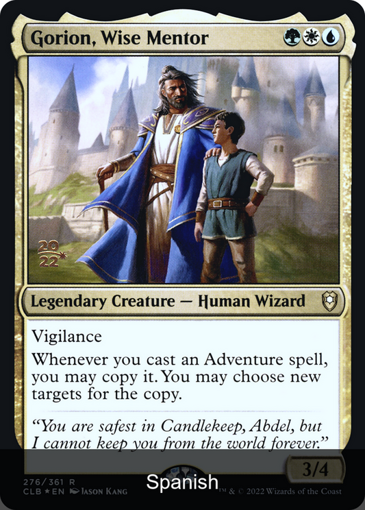 Gorion, Wise Mentor Foil [Spanish]