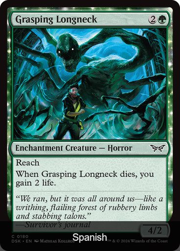 Grasping Longneck [Spanish]