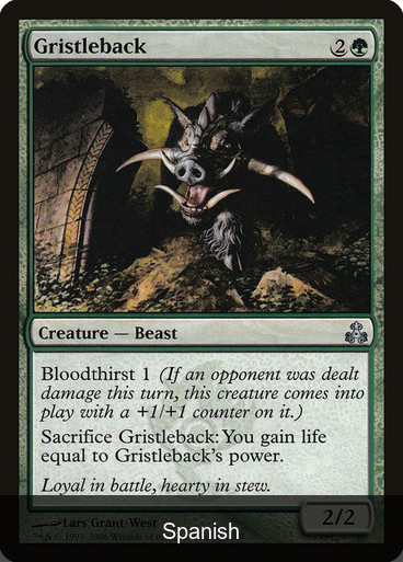 Gristleback [Spanish]