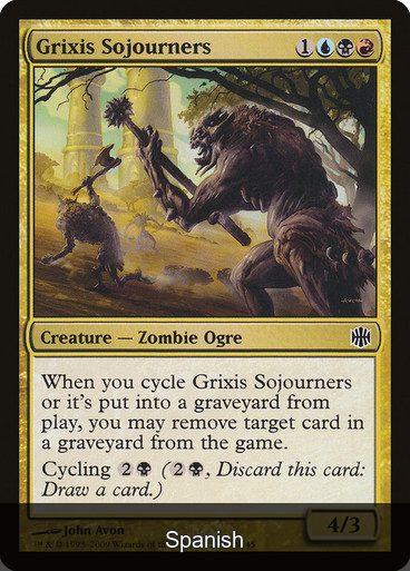 Grixis Sojourners [Spanish]