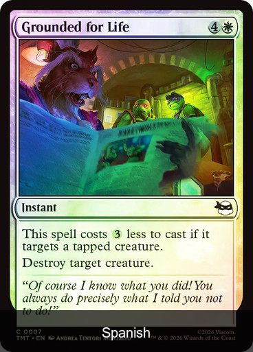 Grounded for Life Foil [Spanish]