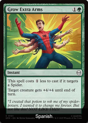 Grow Extra Arms [Spanish]