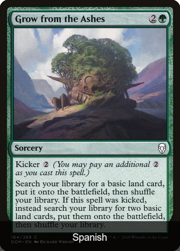 Grow from the Ashes [Spanish]