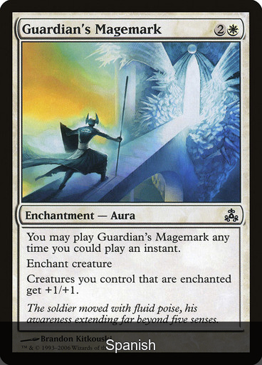 Guardian's Magemark [Spanish]