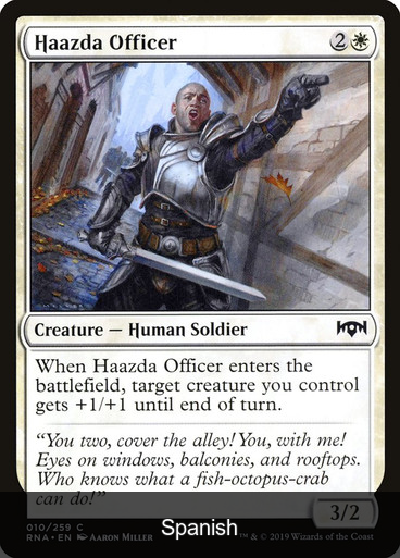 Haazda Officer [Spanish]