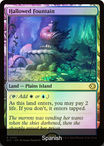 Hallowed Fountain (Default) Foil [Spanish]