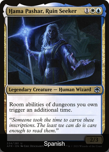 Hama Pashar, Ruin Seeker [Spanish]
