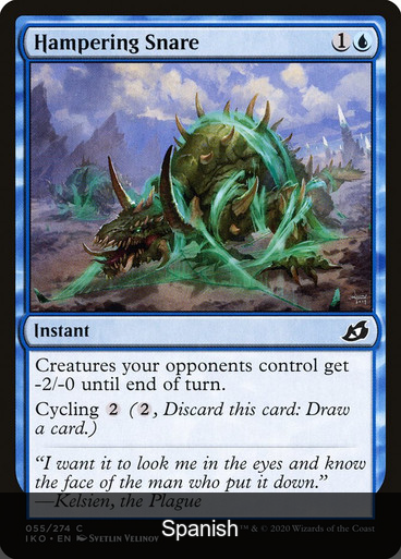 Hampering Snare [Spanish]