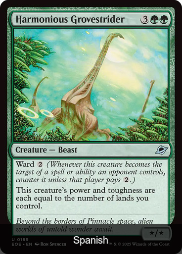 Harmonious Grovestrider [Spanish]