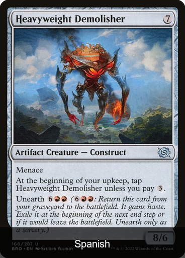 Heavyweight Demolisher [Spanish]