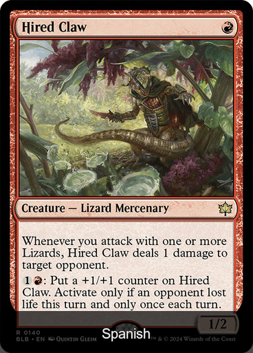 Hired Claw [Spanish]