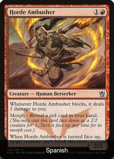 Horde Ambusher [Spanish]