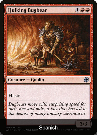 Hulking Bugbear [Spanish]