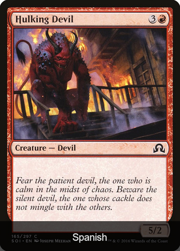 Hulking Devil [Spanish]