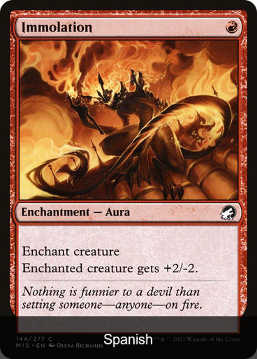 Immolation [Spanish]