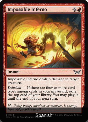 Impossible Inferno [Spanish]