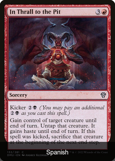 In Thrall to the Pit [Spanish]