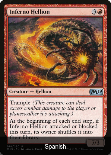 Inferno Hellion [Spanish]