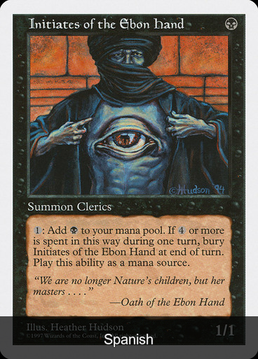 Initiates of the Ebon Hand [Spanish]