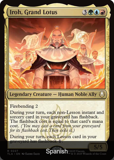 Iroh, Grand Lotus [Spanish]