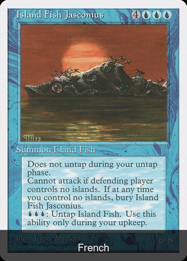 Island Fish Jasconius [French]