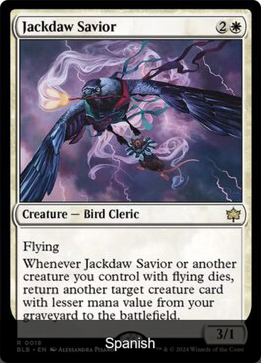 Jackdaw Savior [Spanish]