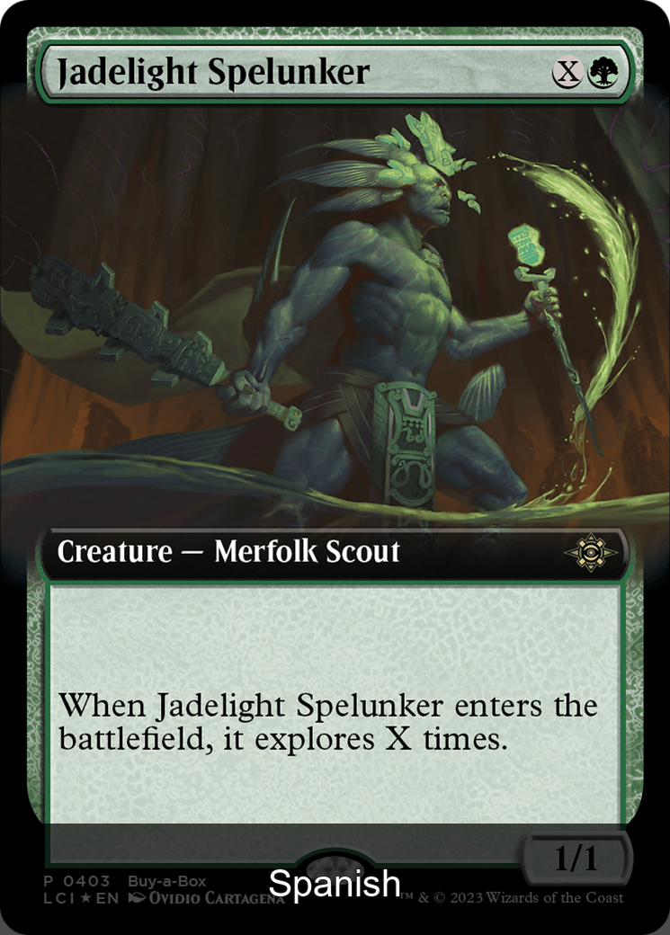 Jadelight Spelunker Foil [Spanish]