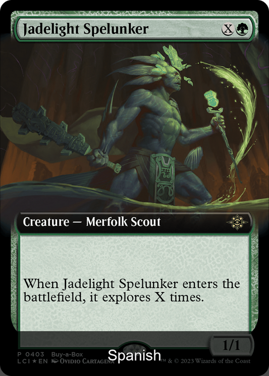 Jadelight Spelunker Foil [Spanish]