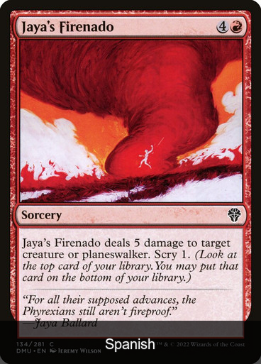 Jaya's Firenado [Spanish]