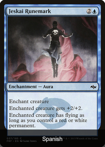 Jeskai Runemark [Spanish]