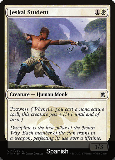 Jeskai Student [Spanish]