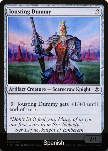 Jousting Dummy [Spanish]